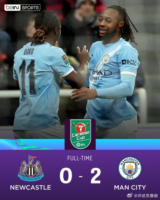 开云平台-詹俊：曼城第一次首发塞多哈组合，多库统治左路塞梅尼奥大放光芒